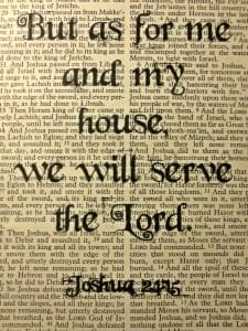 FREE Bible Verse Art Print Download 5x7 Joshua