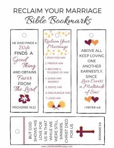 Reclaim Your Marriage Bookmarks Like Minded Musings