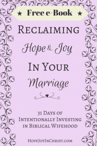 Reclaiming Hope & Joy In Your Marriage Like Minded Musings
