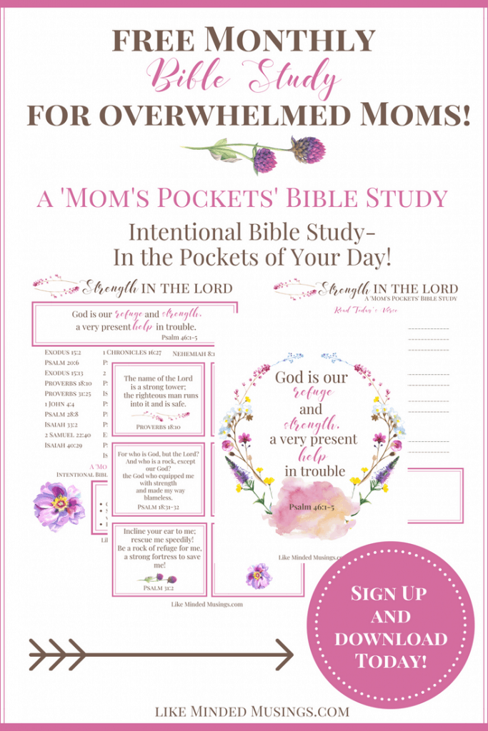 Intentional Bible Study for Overwhelmed Moms - FREE Monthly Printables ...