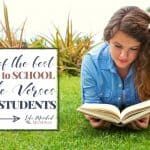 student reading bible
